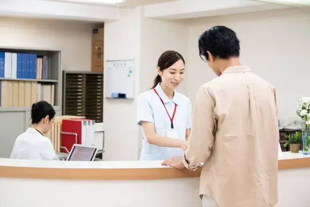 診療所での<受付事務>スタッフ募集