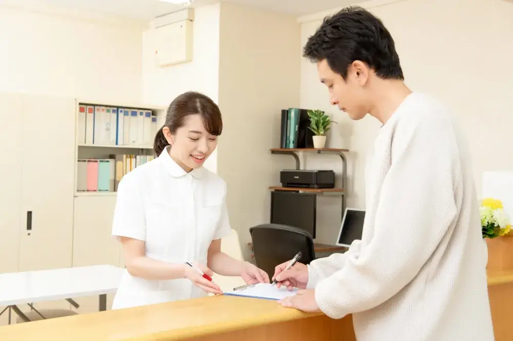 クリニックでの【受付事務兼医師サポート業務】スタッフ募集♪