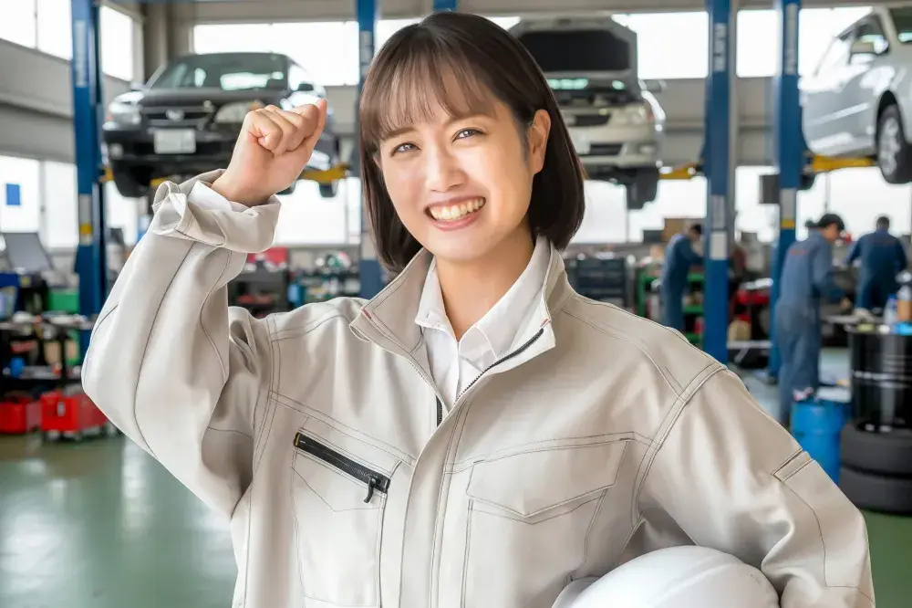 安定勤務◎自動車整備士、サポートスタッフ、事務員